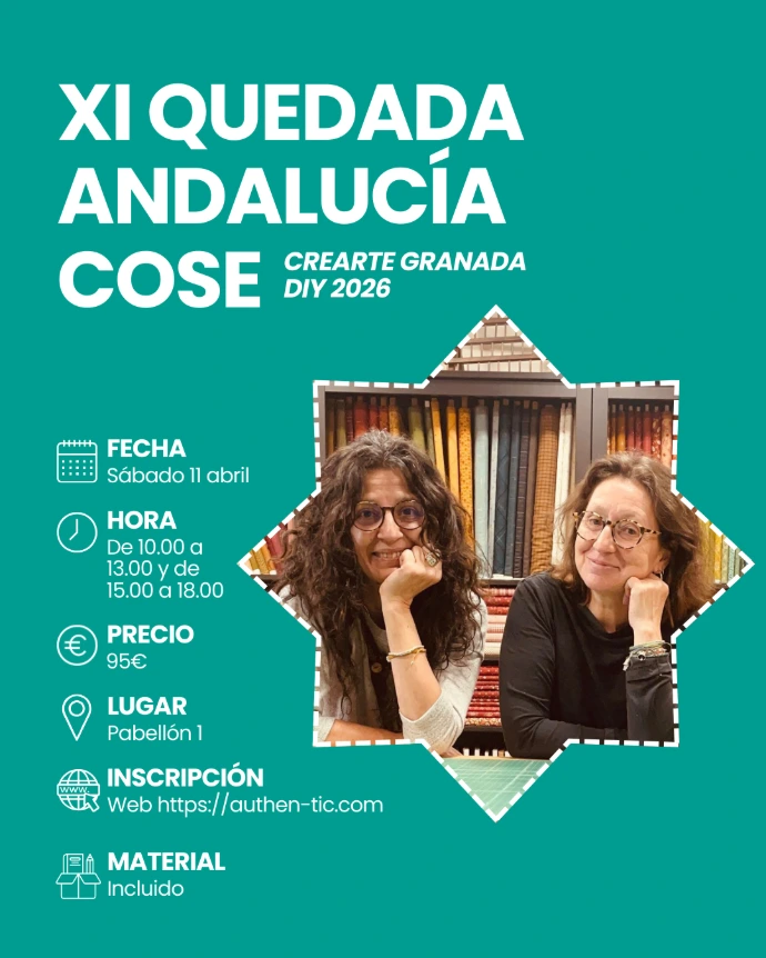 Quedada Andalucía Cose Crearte DIY
