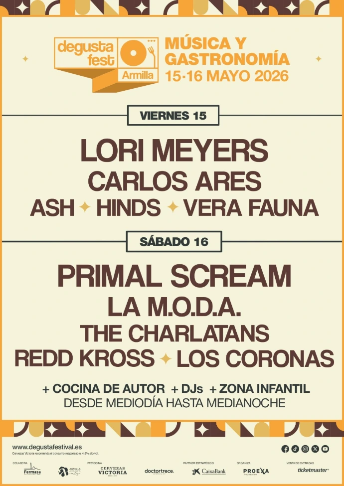 Cartel Degusta Fest Armilla