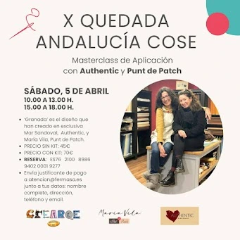 Información de quedadas y actividades en Crearte Granada DIY